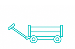 … einen Handwagen.